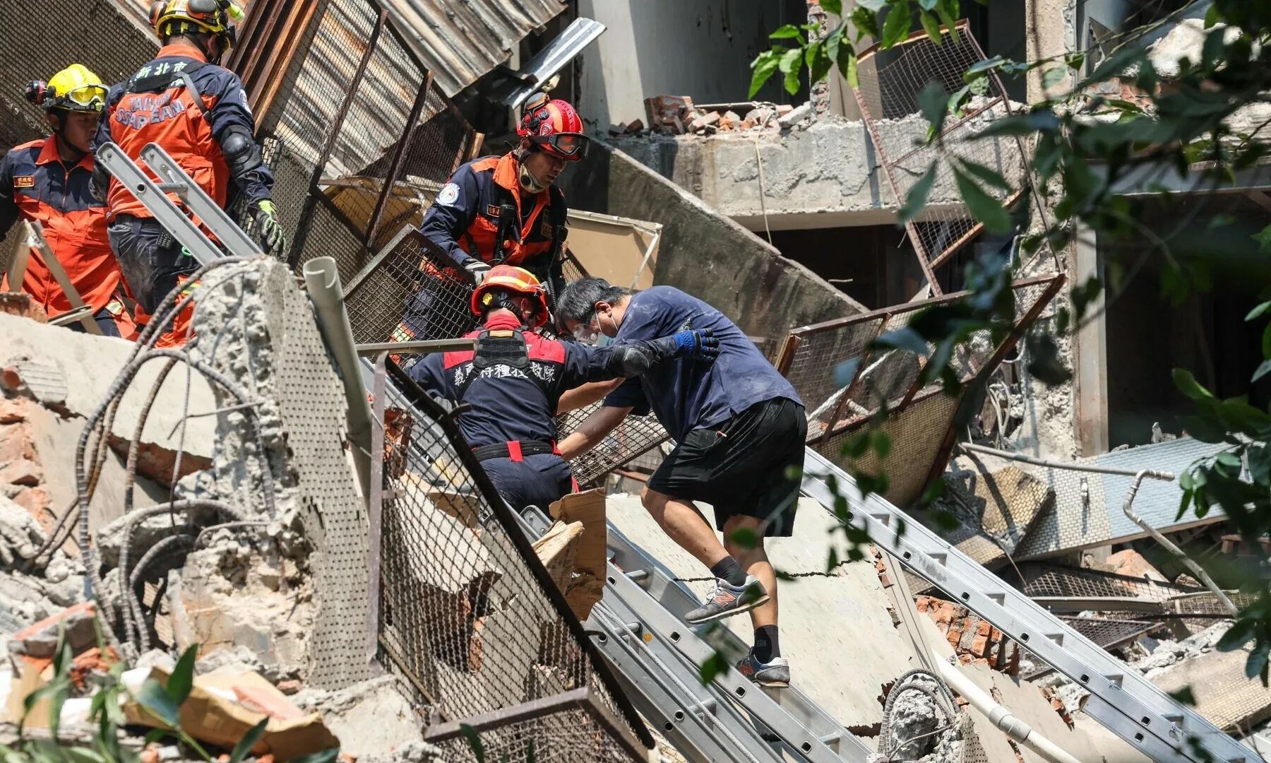 powerful earthquake in Taiwan