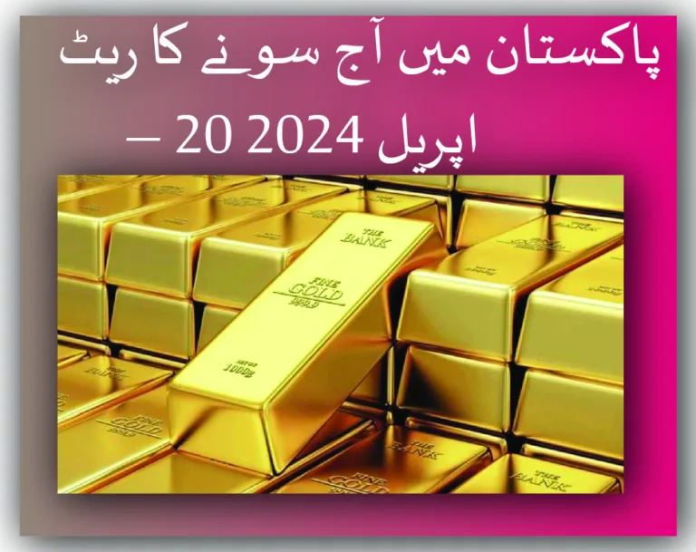 gold rate in pakistan today